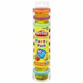 Hasbro Play-Doh Party Pack Tube Multicolored 10 pc HSB22037C